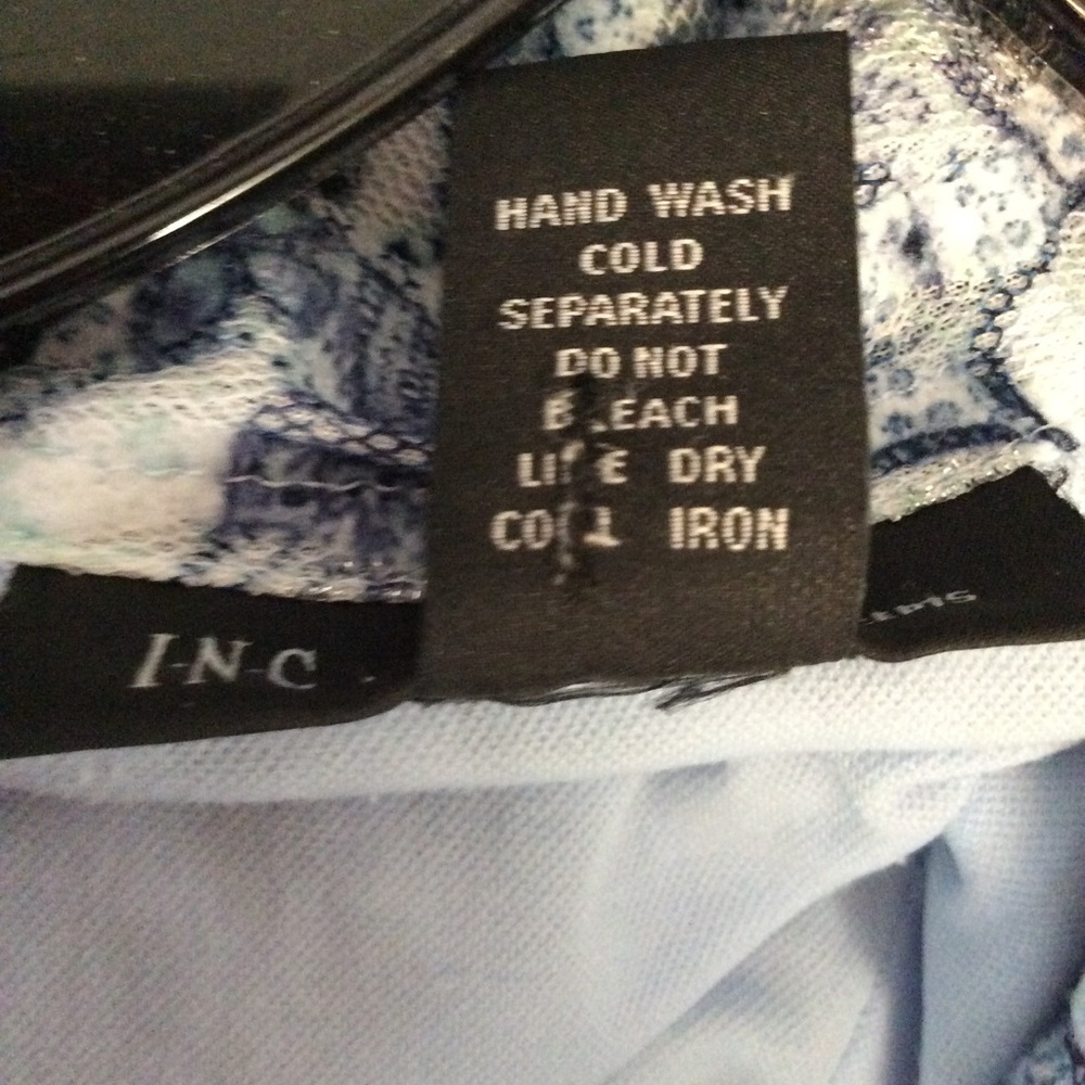 INC Collared Button Top - Picture 6 of 8